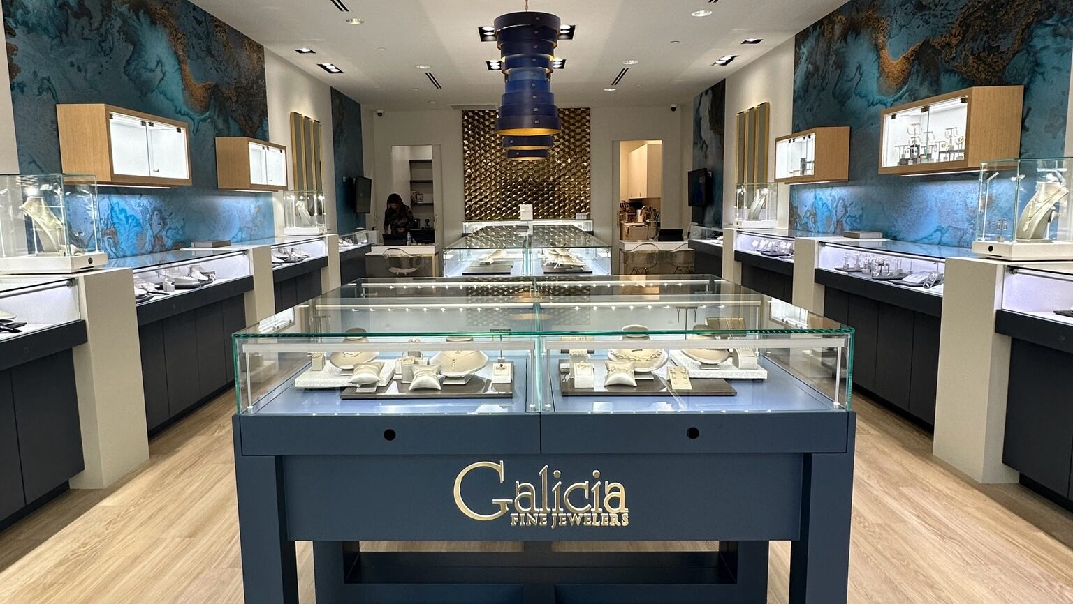 Interior view of Galicia Fine Jewelers