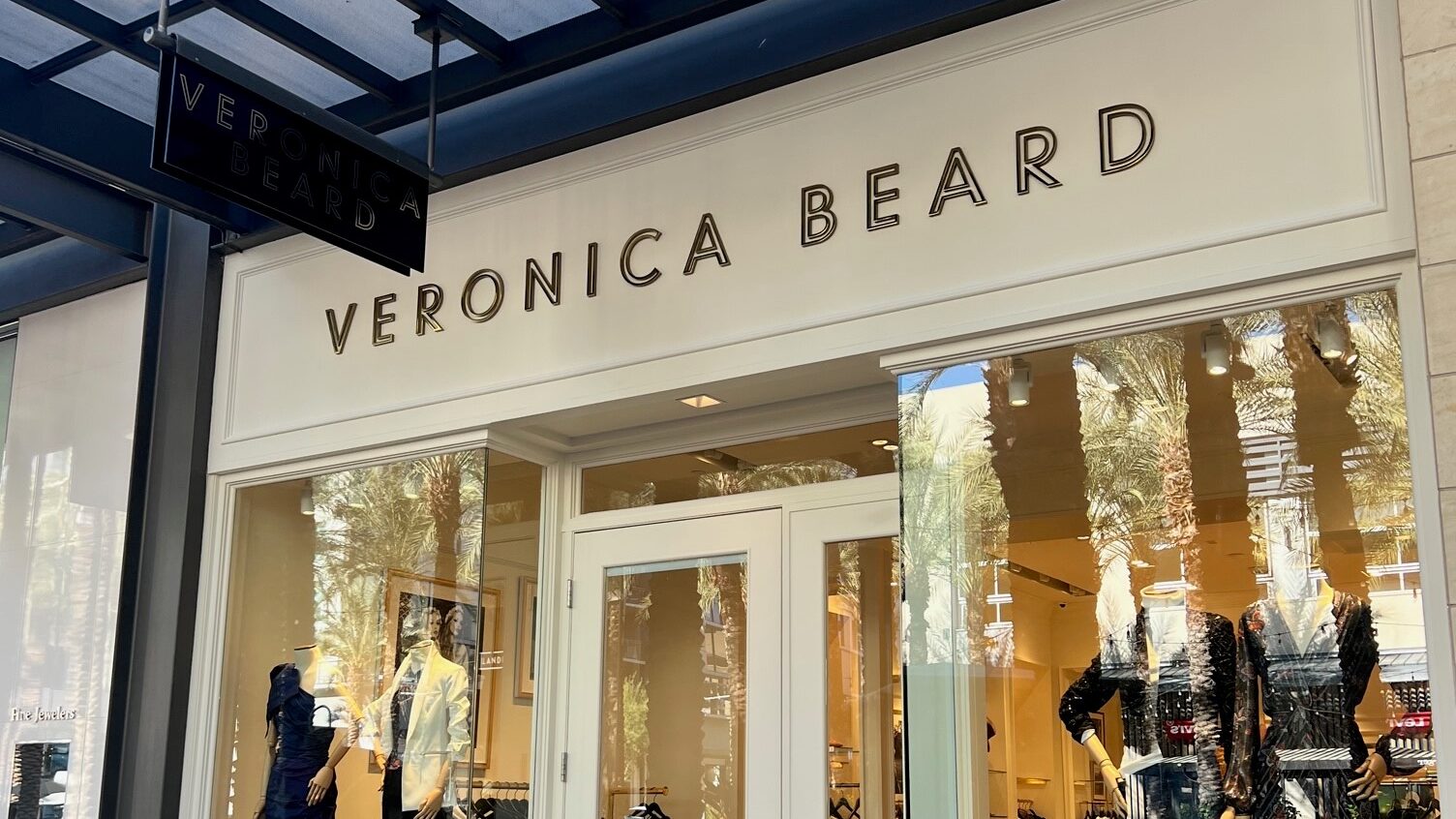 exterior view of the Veronica Beard store at Scottsdale Quarter