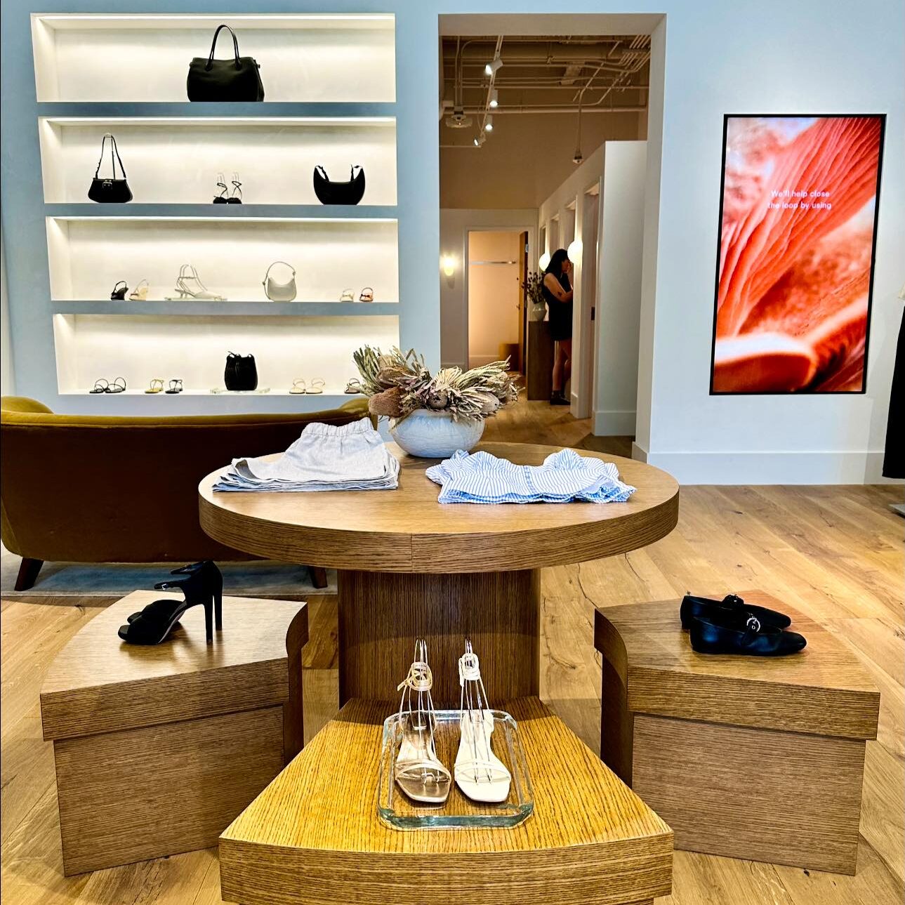 Interior view of the Reformation store at Scottsdale Quarter