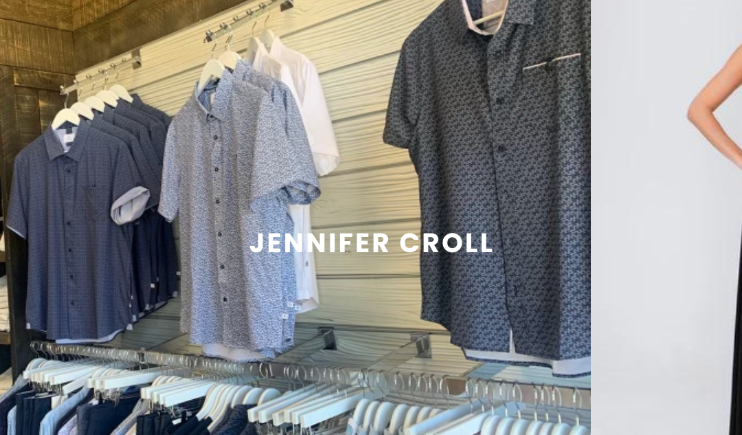 Interior view of Jennifer Croll store