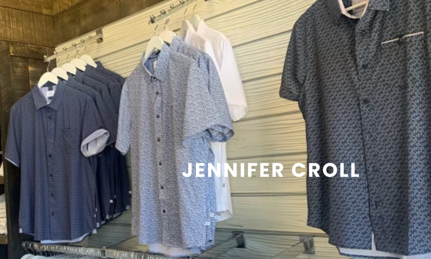 Interior view of Jennifer Croll store