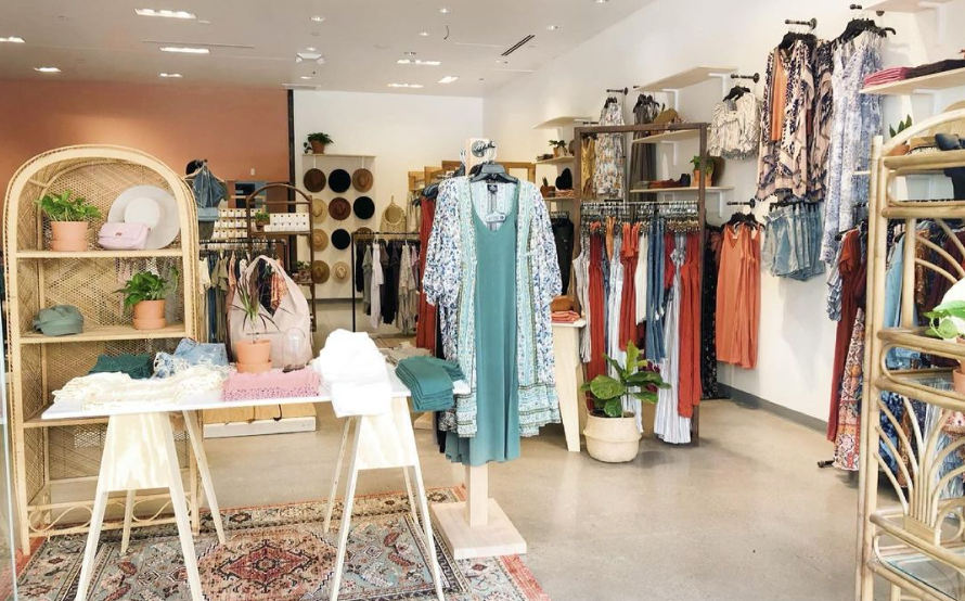 Interior view of Creations Boutique at Scottsdale Quarter