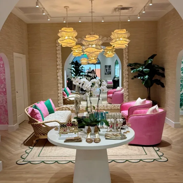 Interior view of the Lilly Pulitzer store at Scottsdale Quarter