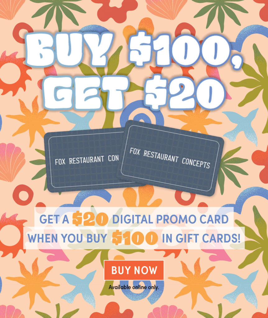 Buy $100, Get $20 Flyer