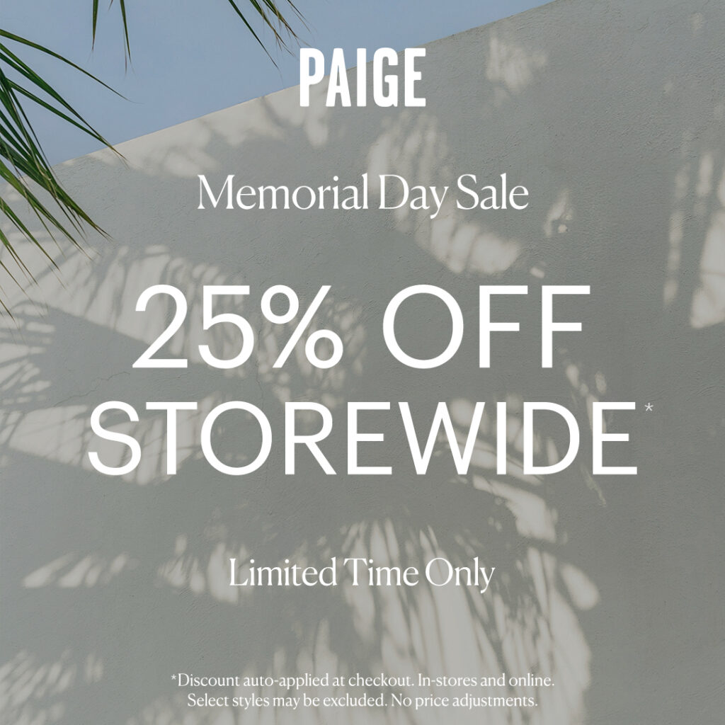25% off flyer