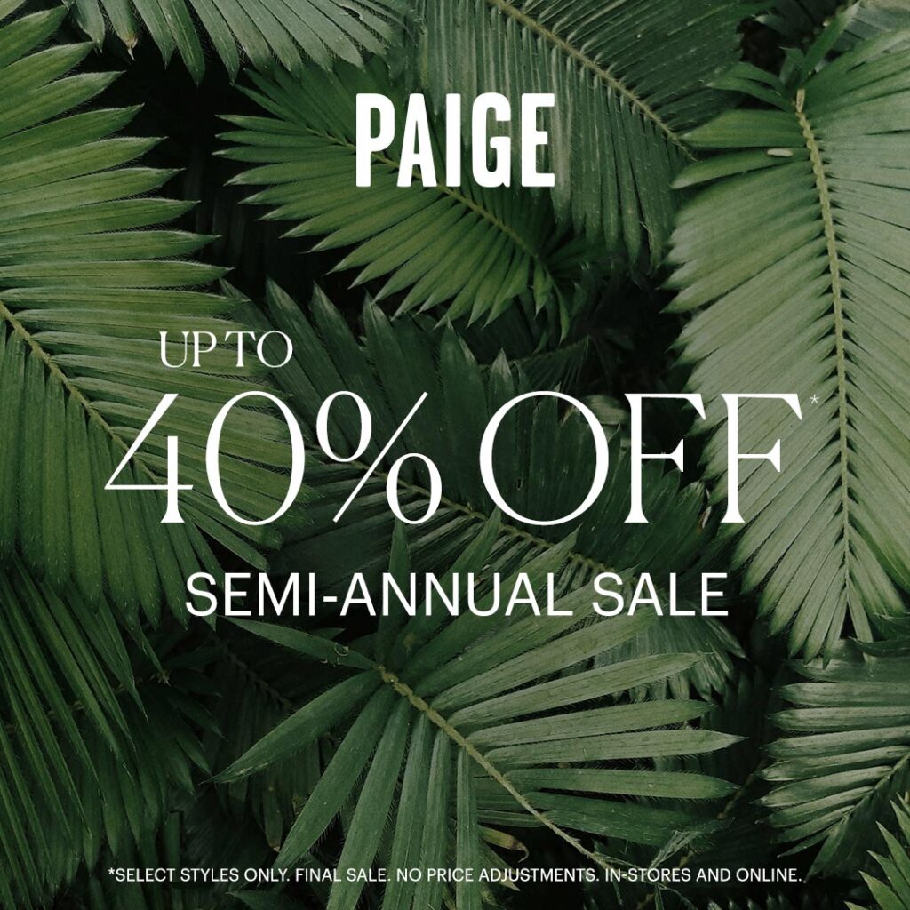 40% off flyer