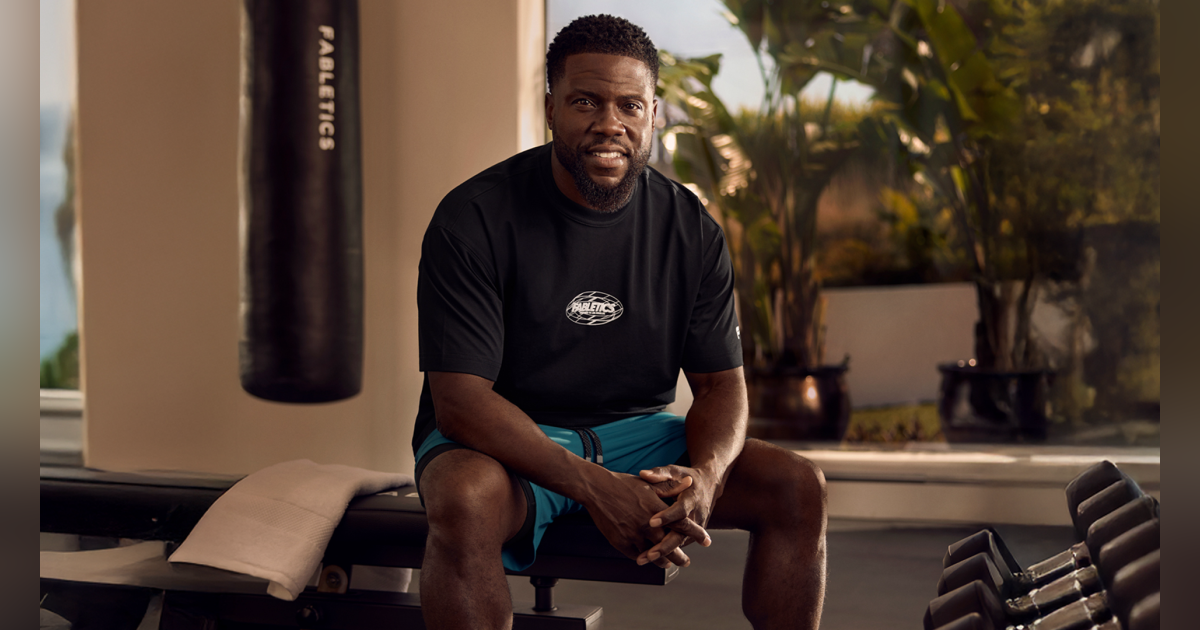 Kevin Hart wearing athletic clothing