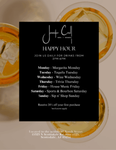Happy Hour Flyer