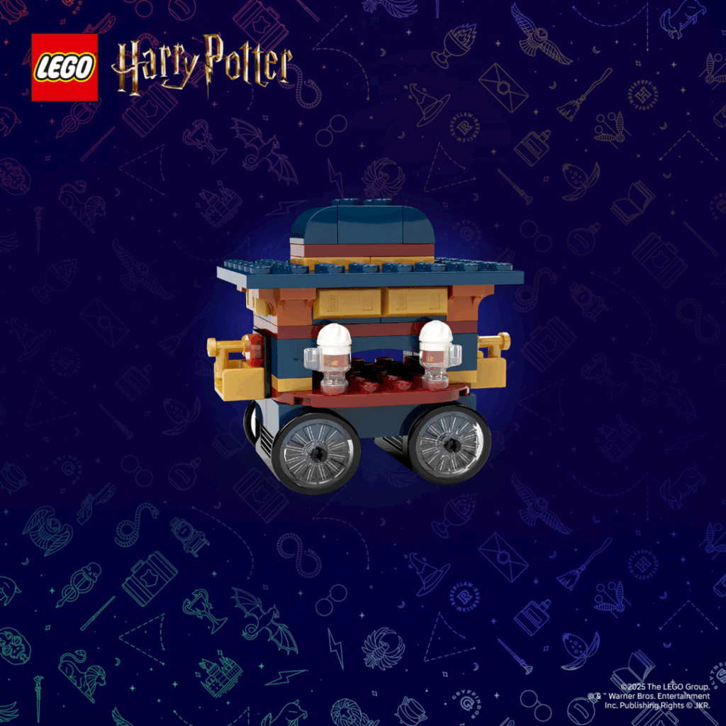 a LEGO® Harry Potter™ Butterbeer Truck 