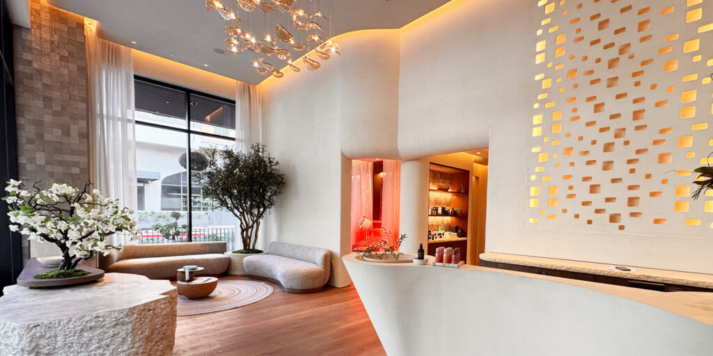 Interior view of bluSONIL in Scottsdale