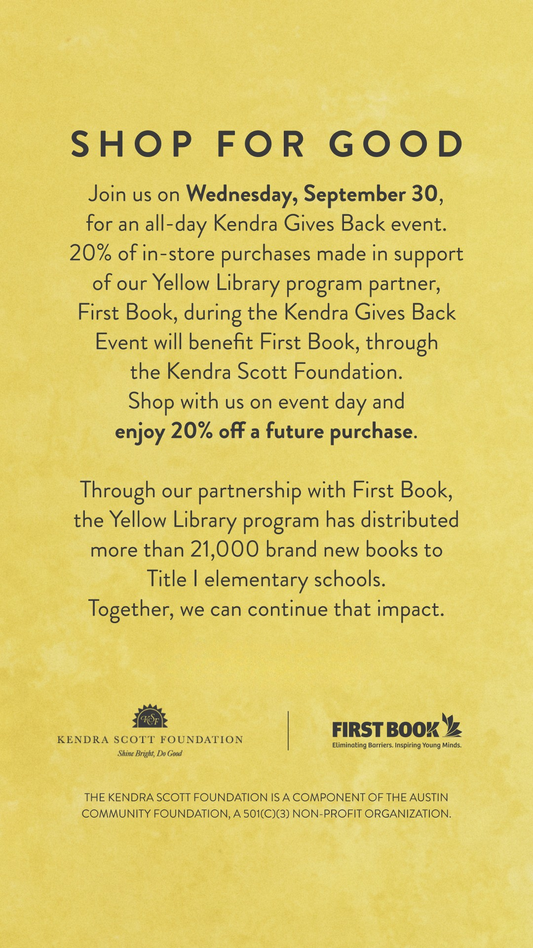 Event flyer