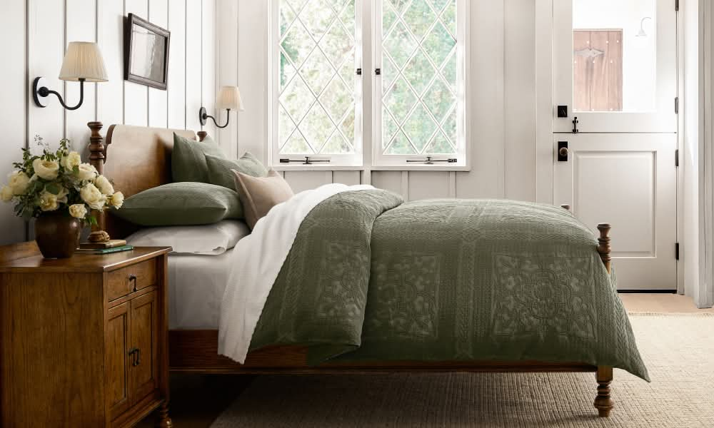 pottery barn bed