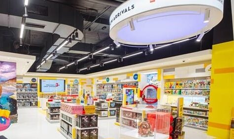 LEGO store interior